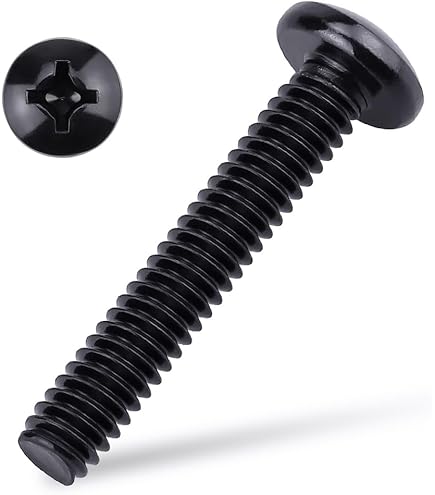 KUROページ Star Drive Pan Head Machine Screws Black Oxide Stainless